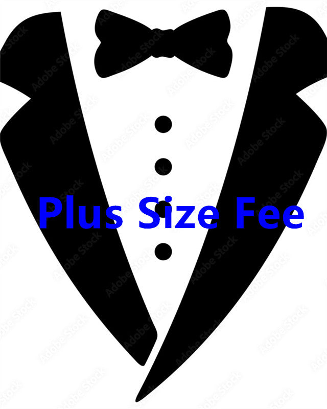 Plus Size fee for Men Suit from 52 to 56