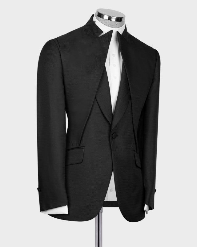 Newest Black Slim Fit Prom Suits For Men