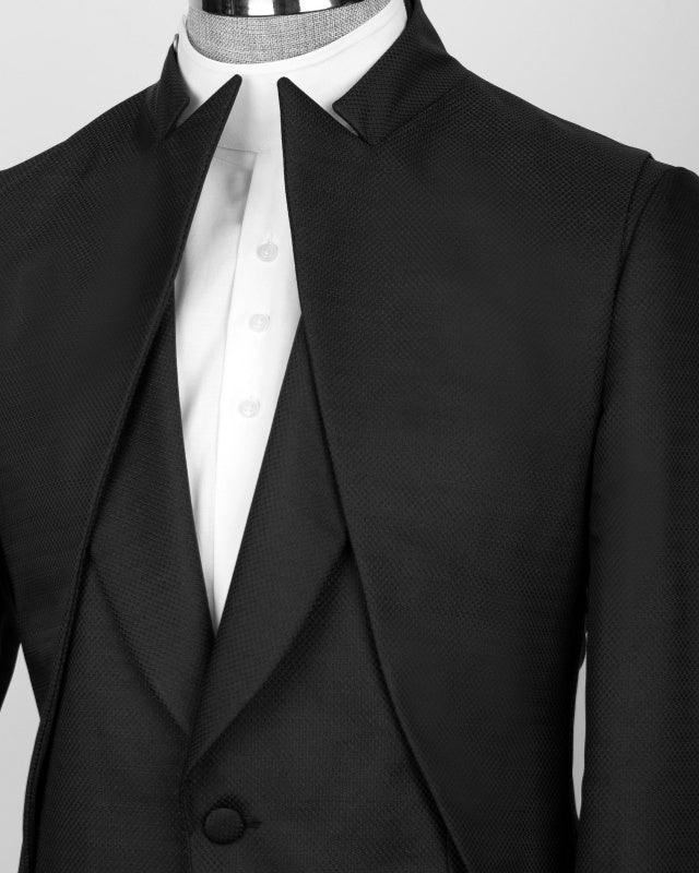 Newest Black Slim Fit Prom Suits For Men