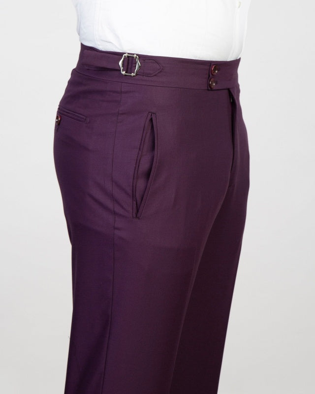 Glamorous Grape 3 Pieces Business Suits For Men