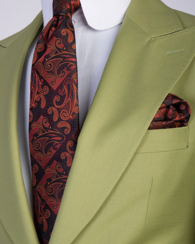 New Arrival Light Green 3 Pieces Prom Suits With Vest