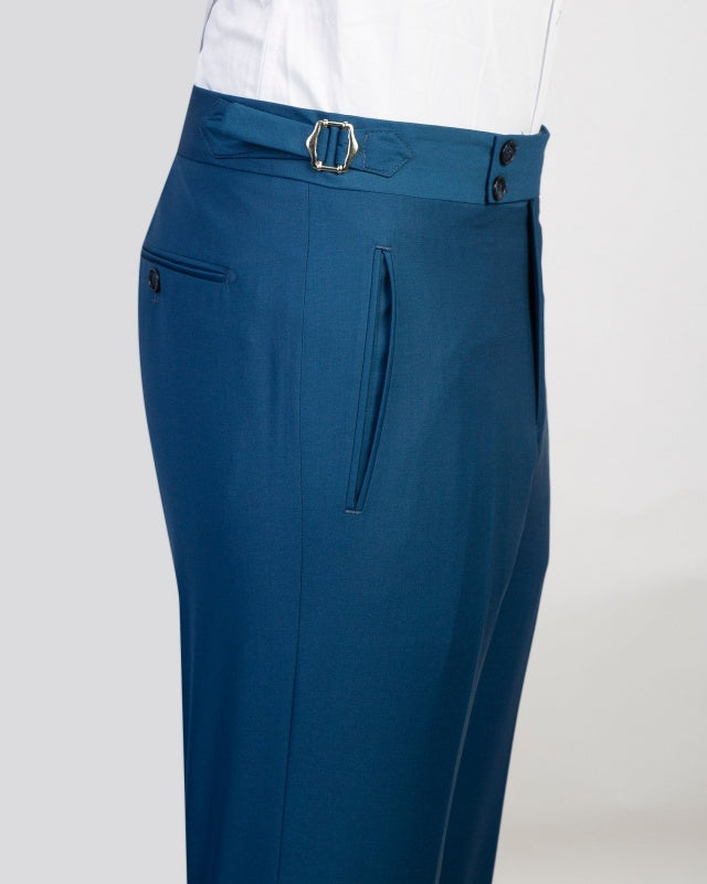 Formal Ink Blue 3 Pieces Business Suits With Waistcoat