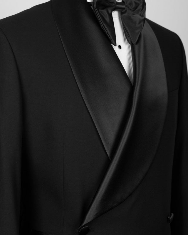 New Arrival Black Double Breasted Wedding Suits For Men