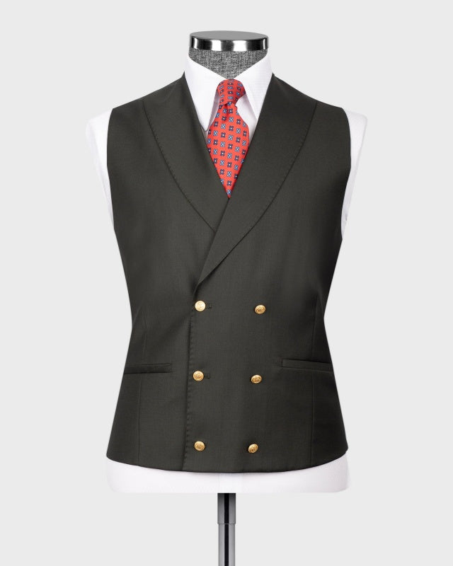 Modern Teal 3 Pieces Close Fitting Business Men Suits