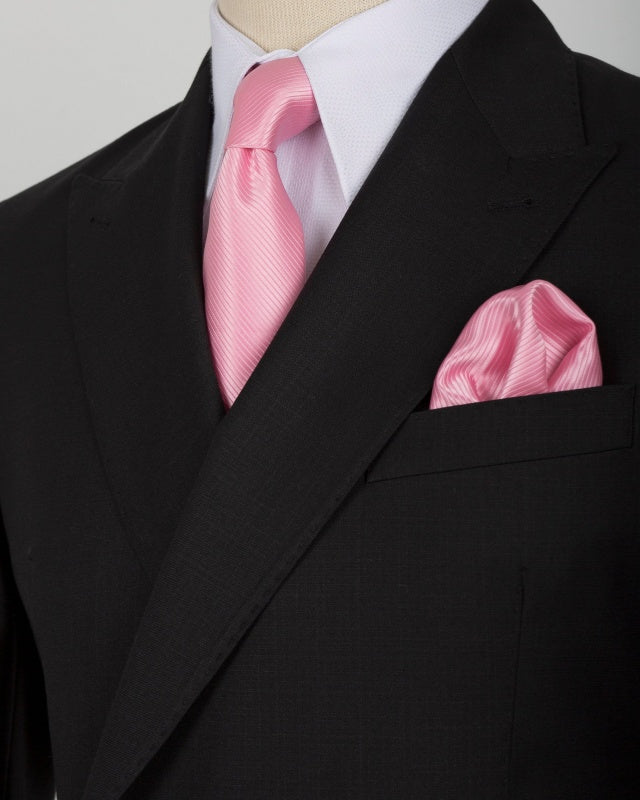 Formal Black Double Breasted Best Fitted Business Suits